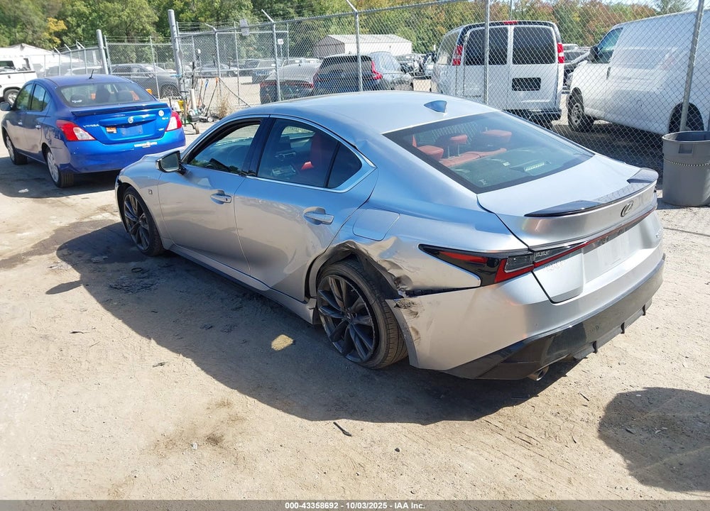 2022 LEXUS IS 350 F-SPORT VIN: JTHGZ1E26N5024736