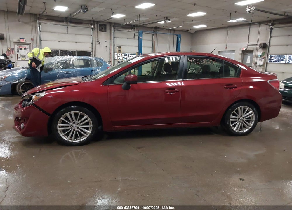 2016 SUBARU IMPREZA VIN: JF1GJAF64GH002865