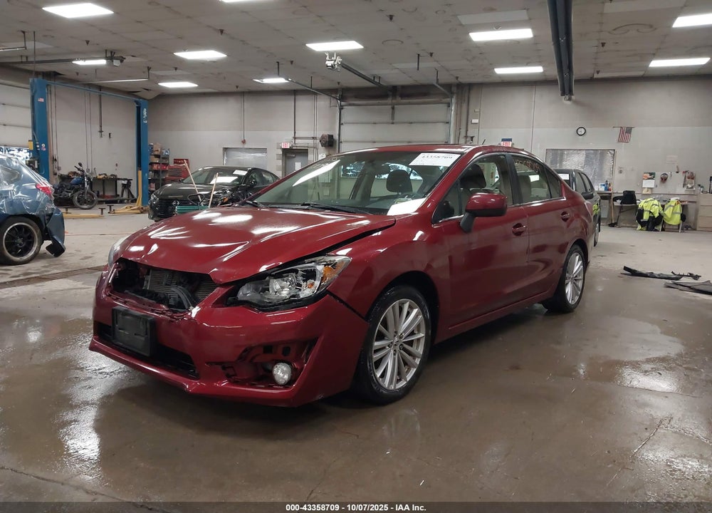 2016 SUBARU IMPREZA VIN: JF1GJAF64GH002865