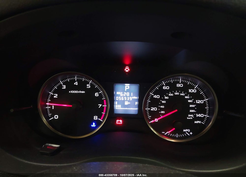 2016 SUBARU IMPREZA VIN: JF1GJAF64GH002865