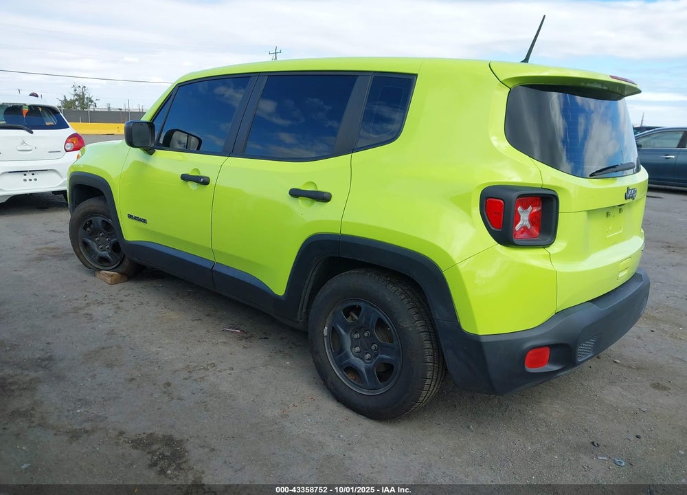 2018 JEEP RENEGADE VIN: ZACCJAAB8JPH07777