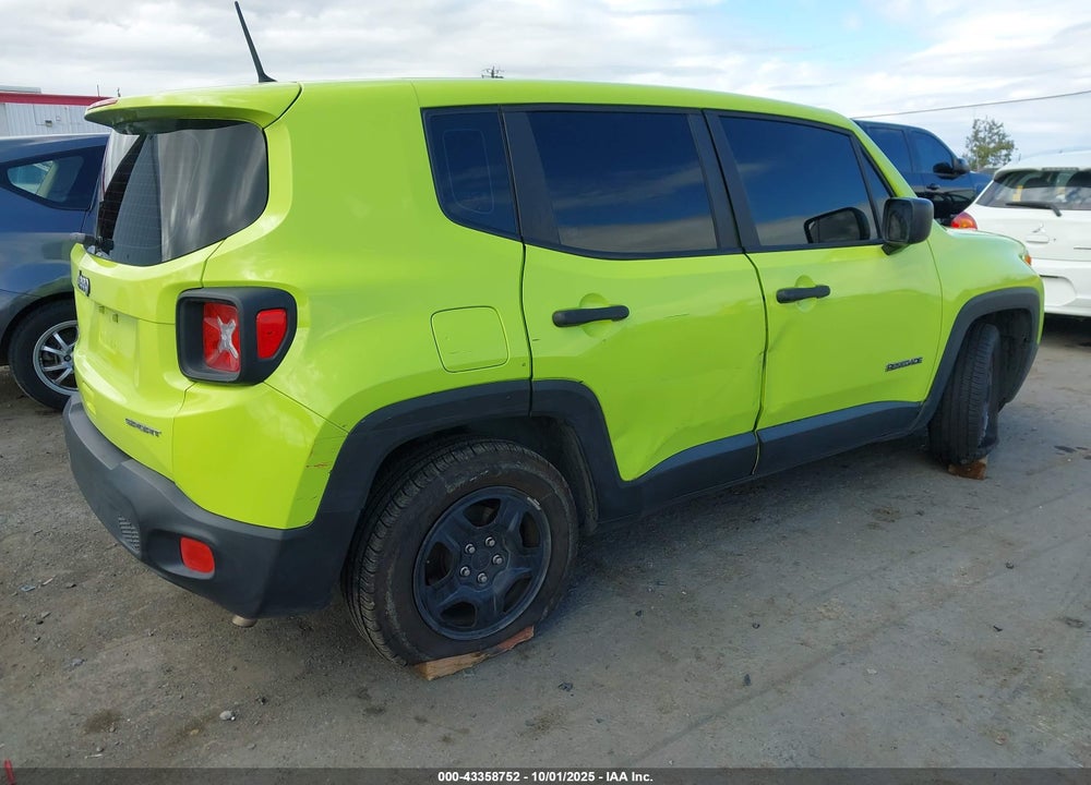 2018 JEEP RENEGADE VIN: ZACCJAAB8JPH07777
