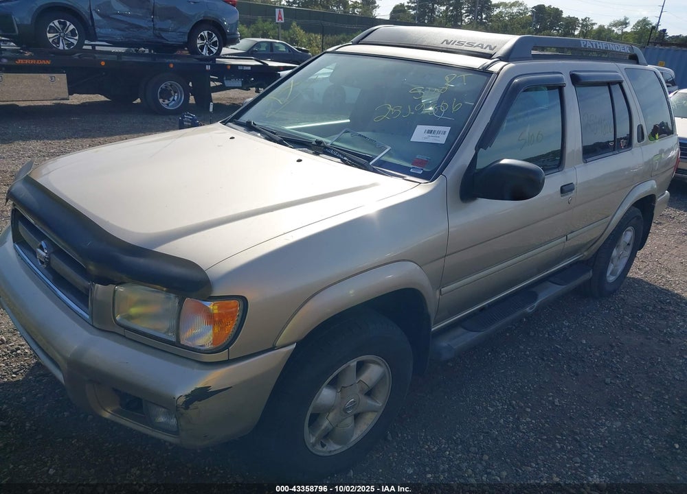 2002 NISSAN PATHFINDER SE VIN: JN8DR09Y42W727565