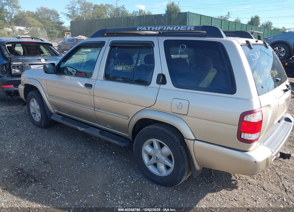 2002 NISSAN PATHFINDER SE VIN: JN8DR09Y42W727565
