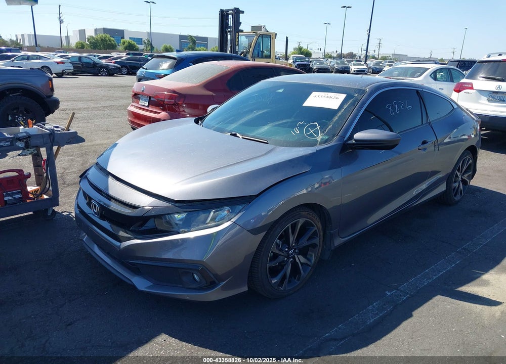 2019 HONDA CIVIC SPORT VIN: 2HGFC4B87KH307919