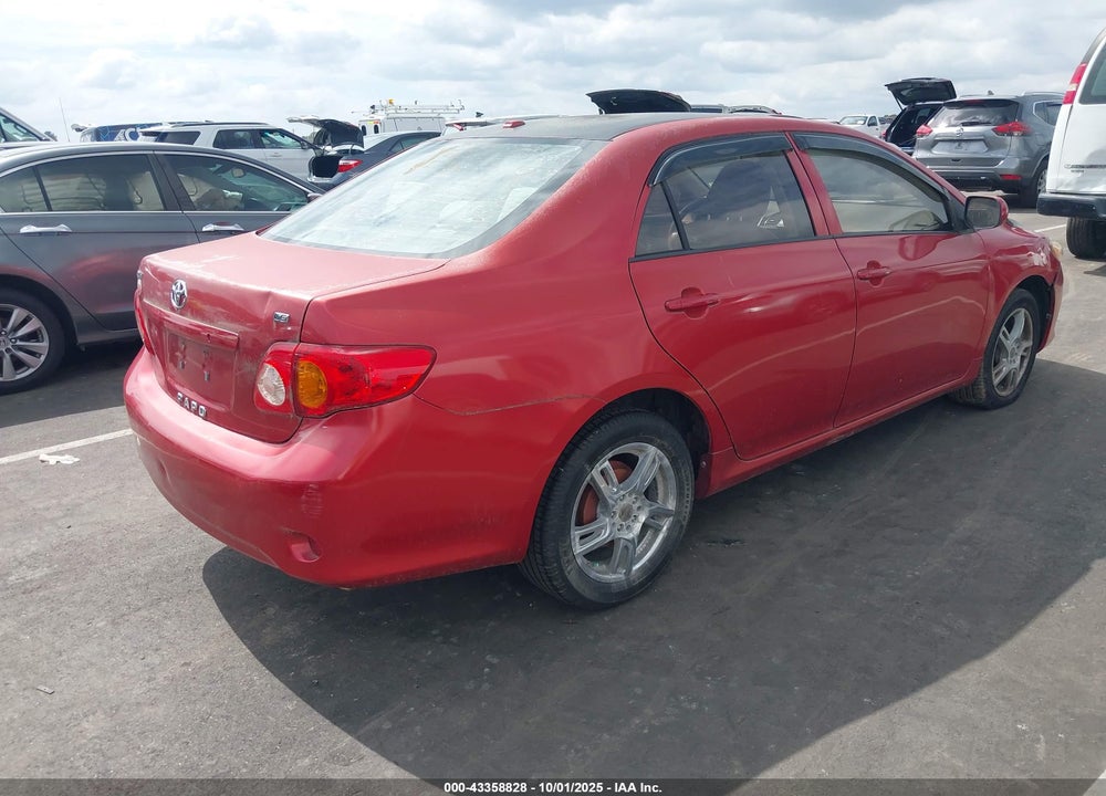 2010 TOYOTA COROLLA VIN: 1NXBU4EE2AZ360563
