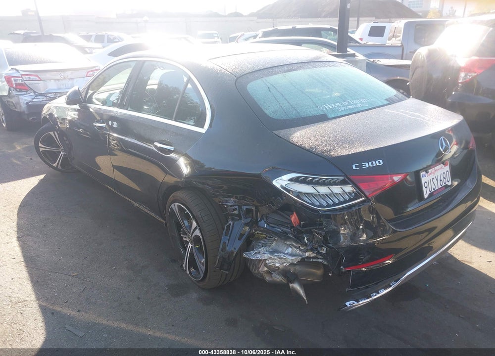 2025 MERCEDES-BENZ C 300 VIN: W1KAF4GB7SR269960