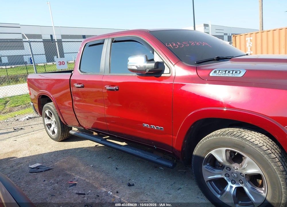 2019 RAM 1500 LAIE  4X4 6'4 BOX VIN: 1C6SRFDT8KN797245