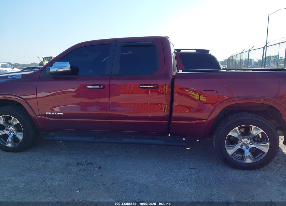 2019 RAM 1500 LAIE  4X4 6'4 BOX VIN: 1C6SRFDT8KN797245