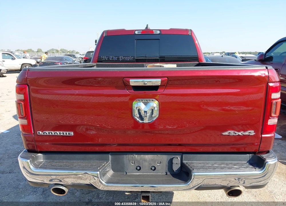 2019 RAM 1500 LAIE  4X4 6'4 BOX VIN: 1C6SRFDT8KN797245