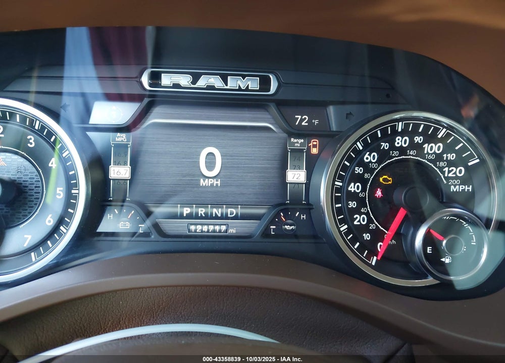 2019 RAM 1500 LAIE  4X4 6'4 BOX VIN: 1C6SRFDT8KN797245