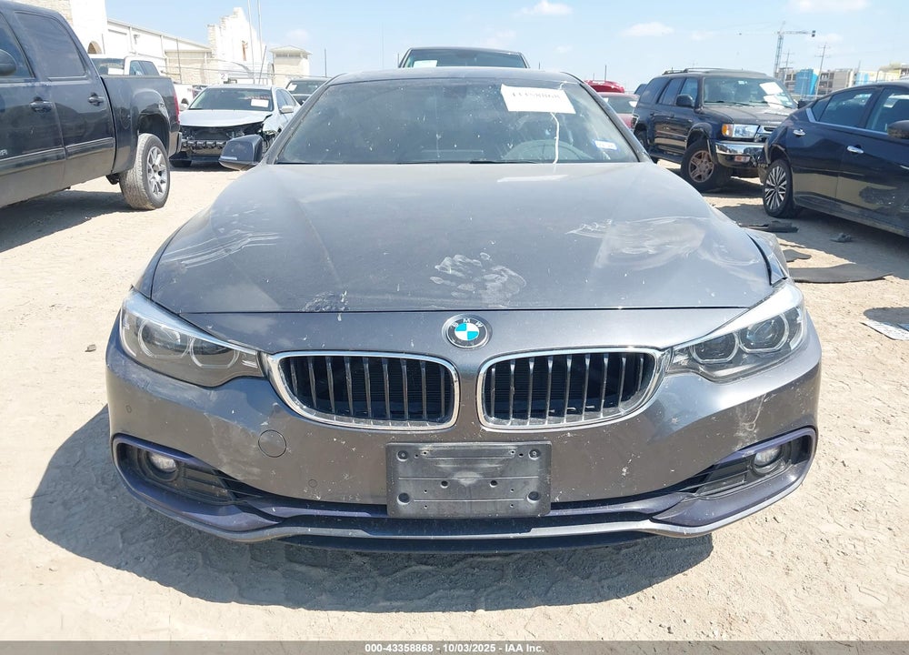 2018 BMW 430I GRAN COUPE VIN: WBA4J1C55JBM10324