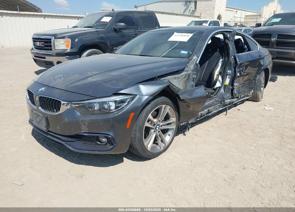 2018 BMW 430I GRAN COUPE VIN: WBA4J1C55JBM10324