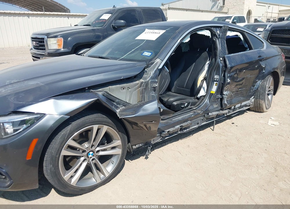 2018 BMW 430I GRAN COUPE VIN: WBA4J1C55JBM10324