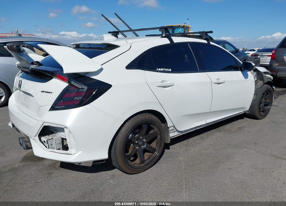 2021 HONDA CIVIC SPORT VIN: SHHFK7H4XMU401534