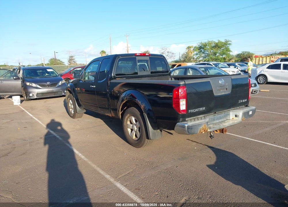 2012 NISSAN FRONTIER SV VIN: 1N6AD0CW9CC454692