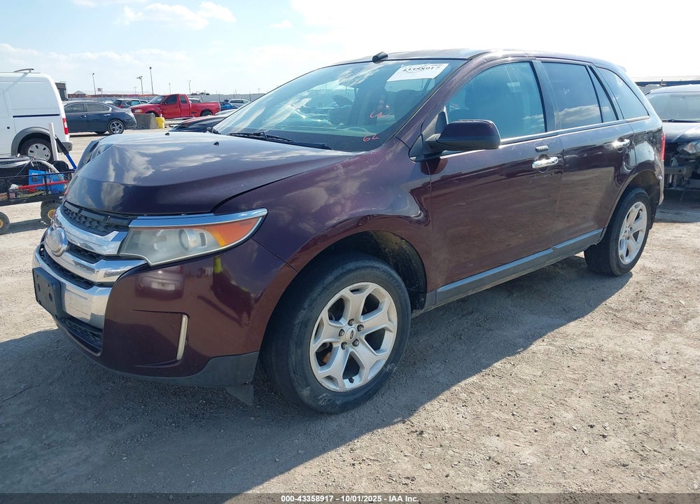 2011 FORD EDGE VIN: 2FMDK3JCXBBB32606