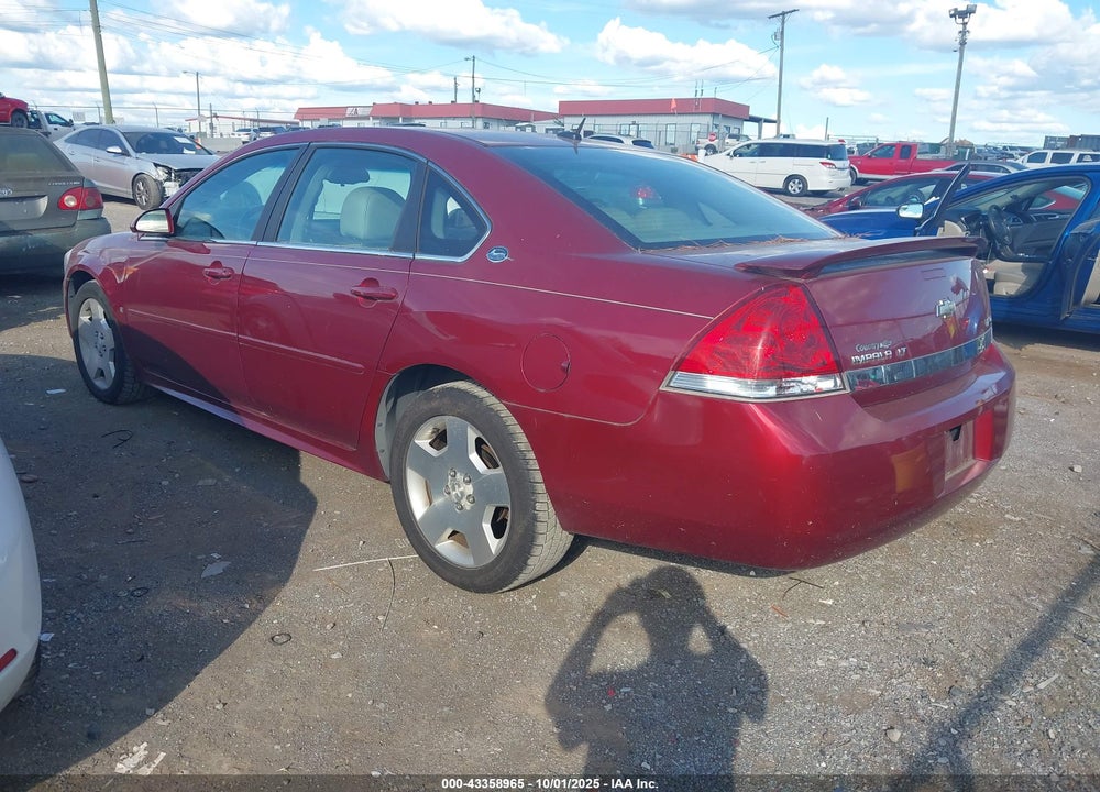 2008 CHEVROLET IMPALA LT VIN: 2G1WV58KX81355460