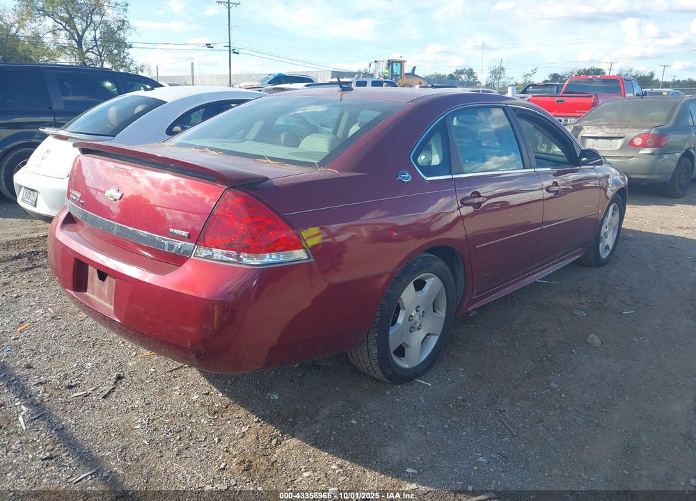 2008 CHEVROLET IMPALA LT VIN: 2G1WV58KX81355460