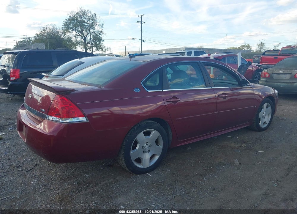 2008 CHEVROLET IMPALA LT VIN: 2G1WV58KX81355460