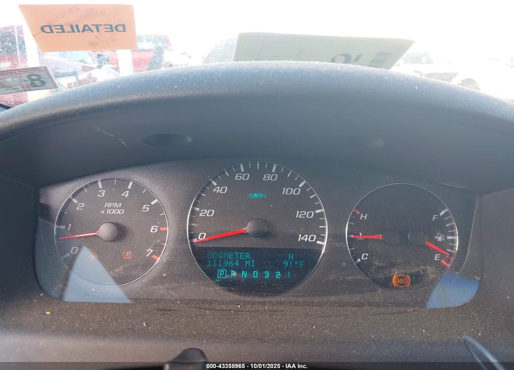 2008 CHEVROLET IMPALA LT VIN: 2G1WV58KX81355460