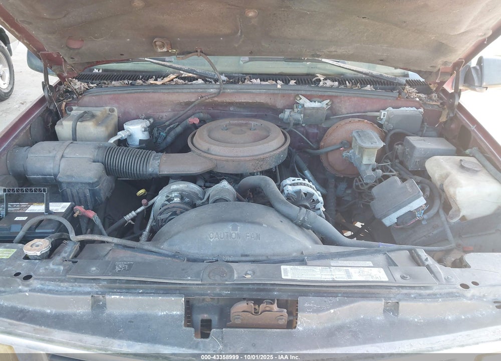 1995 CHEVROLET GMT-400 C1500 VIN: 2GCEC19K9S1231073