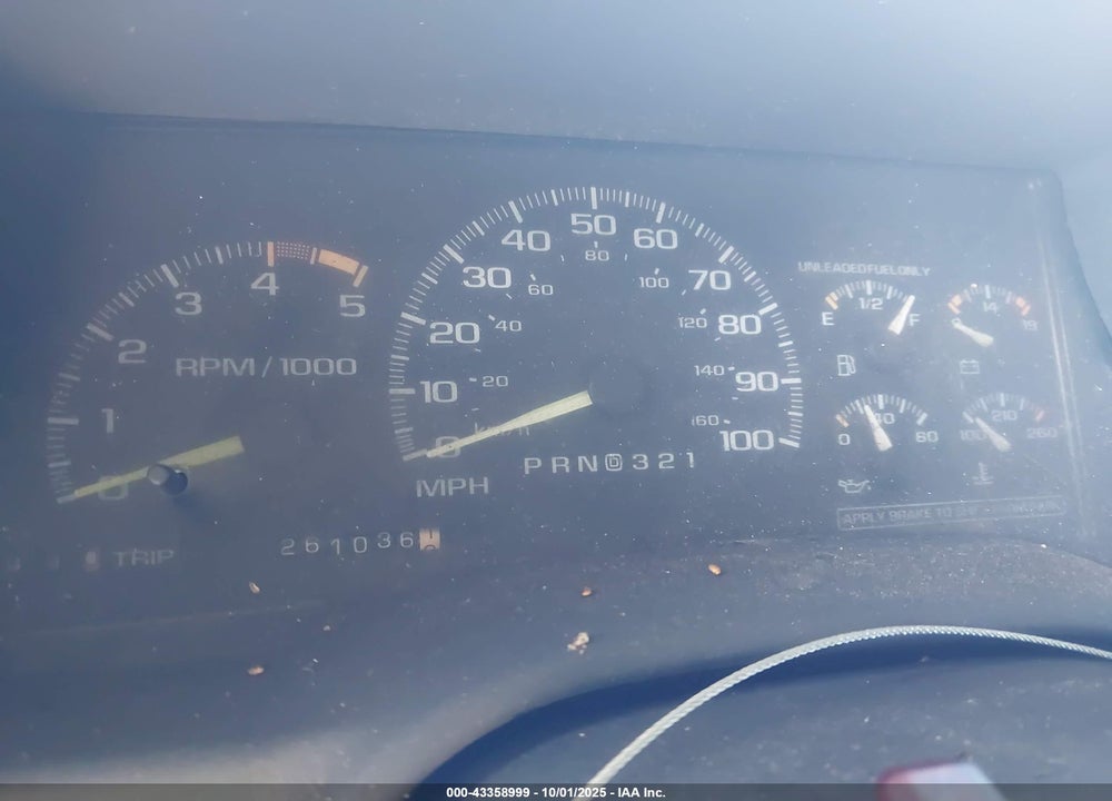 1995 CHEVROLET GMT-400 C1500 VIN: 2GCEC19K9S1231073