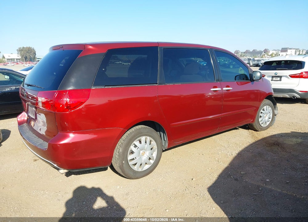 2006 TOYOTA SIENNA LE VIN: 5TDZA23C56S540052