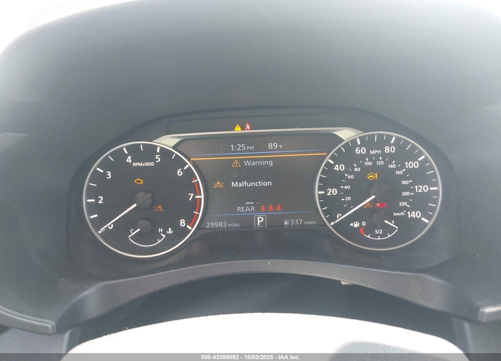 2023 NISSAN ALTIMA VIN: 1N4BL4DW9PN324945