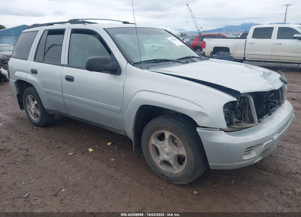 2007 CHEVROLET TRAILBLAZER LS VIN: 1GNDT13S072282030