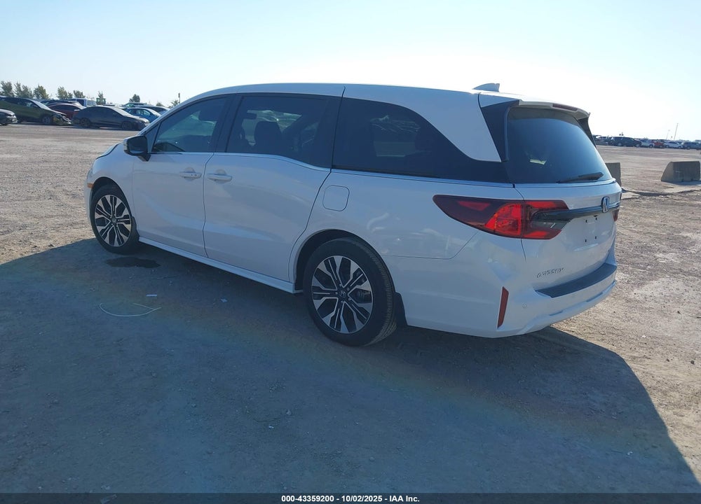 2025 HONDA ODYSSEY ELITE VIN: 5FNRL6H91SB049345