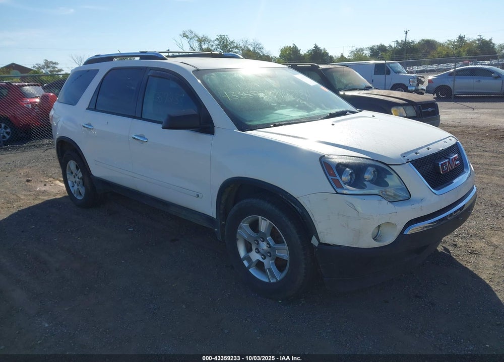 2008 GMC ACADIA SLE-1 VIN: 1GKER13718J159064