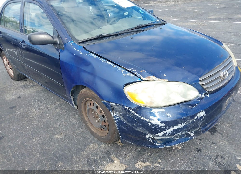 2003 TOYOTA COROLLA CE VIN: 1NXBR32E03Z090526