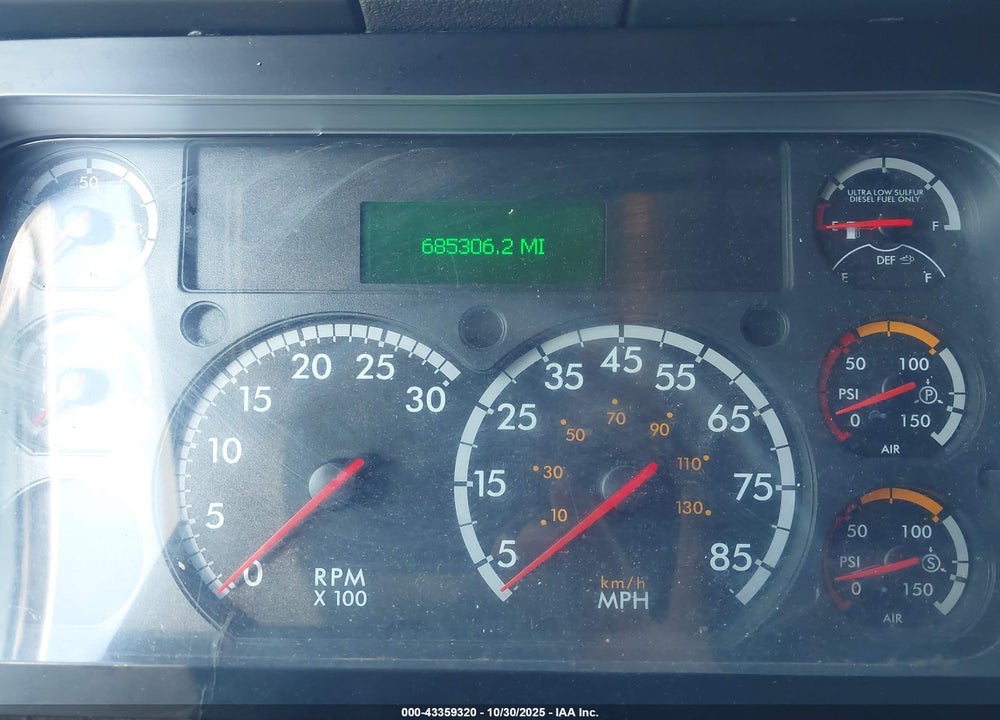 2019 FREIGHTLINER CASCADIA 125 VIN: 3AKJGLDRXKSKL6938
