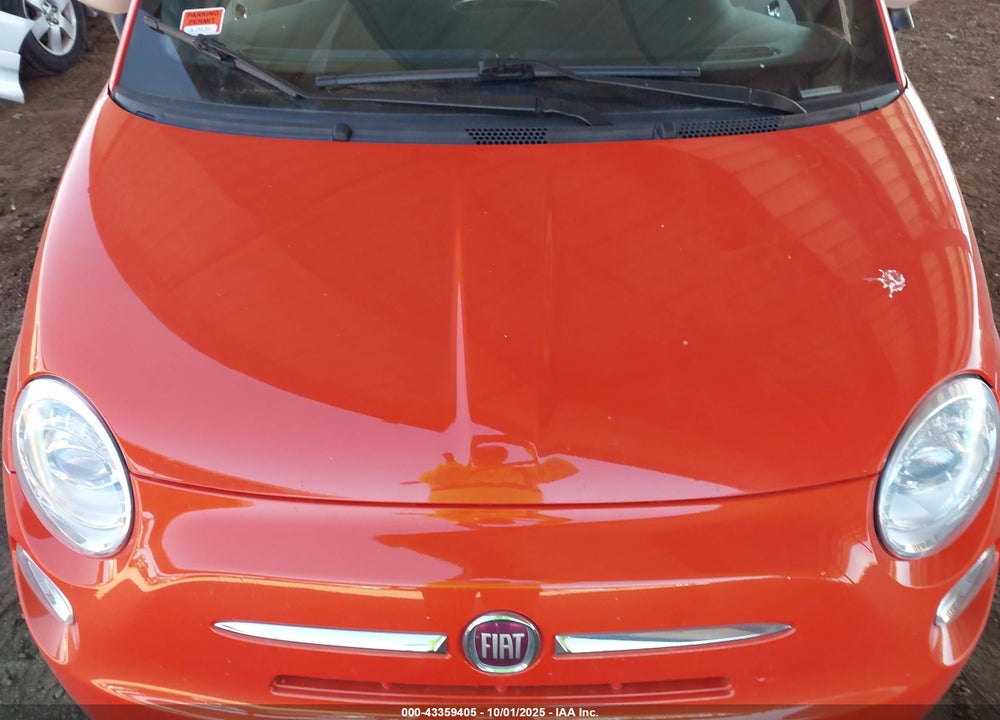 2015 FIAT 500E VIN: 3C3CFFGE2FT570243