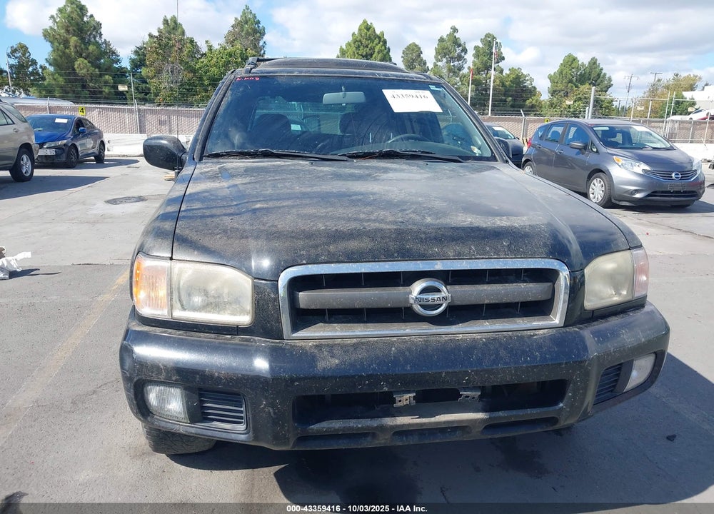 2002 NISSAN PATHFINDER LE VIN: JN8DR09X82W663635