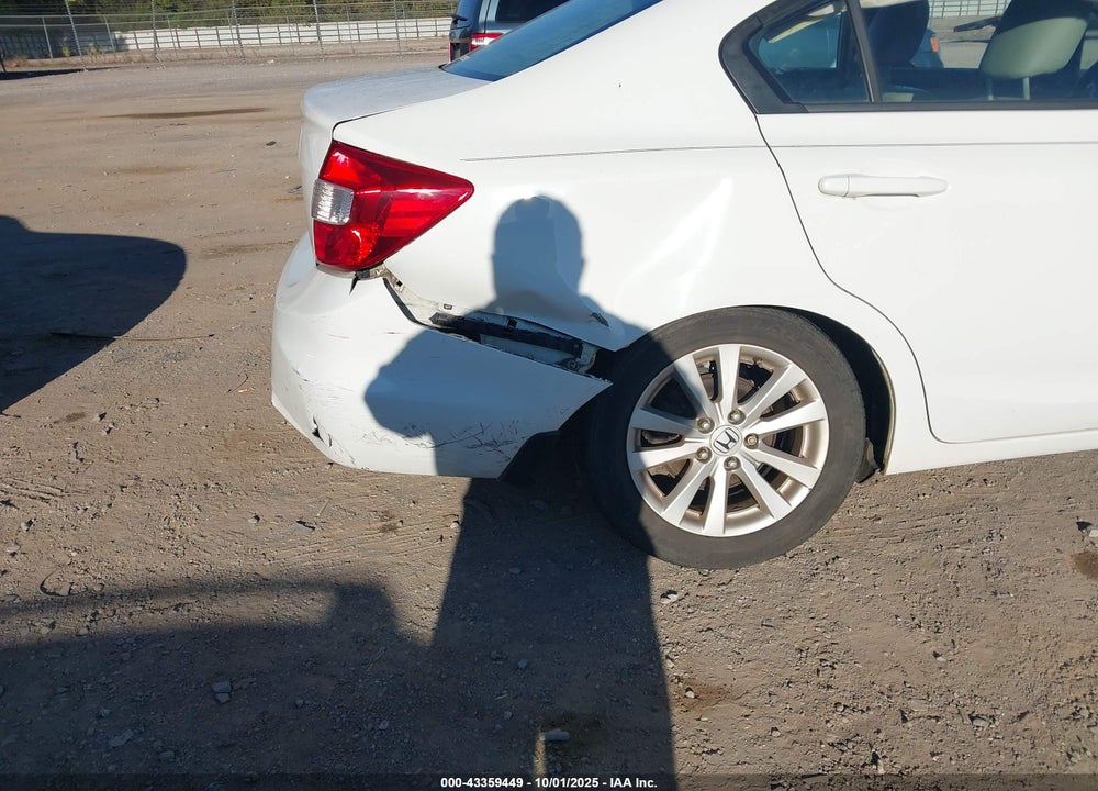 2012 HONDA CIVIC EX-L VIN: 2HGFB2F97CH523376