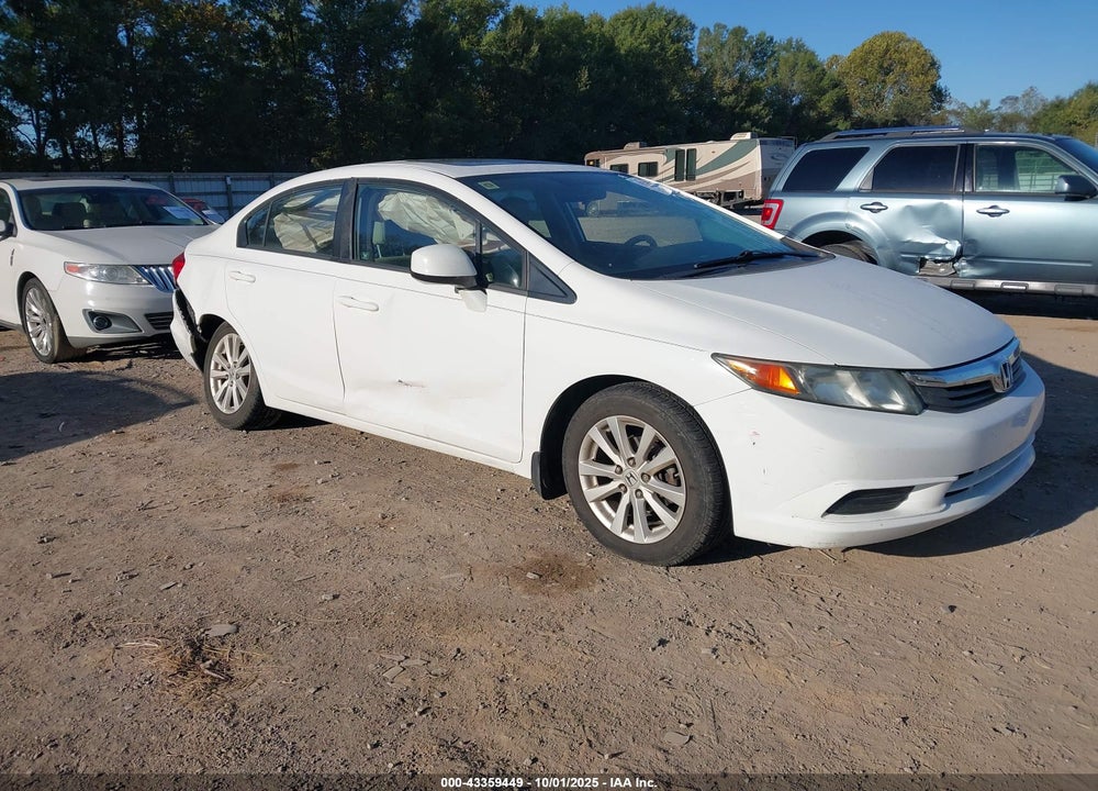 2012 HONDA CIVIC EX-L VIN: 2HGFB2F97CH523376
