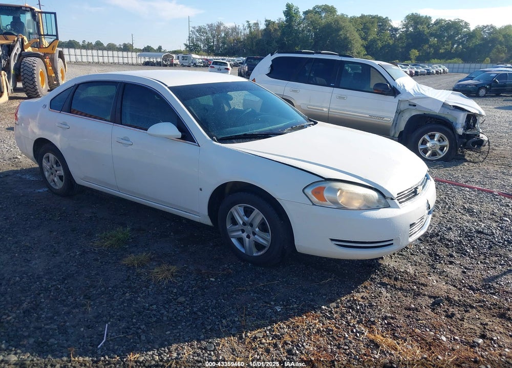 2008 CHEVROLET IMPALA VIN: 2G1WB55K381205297