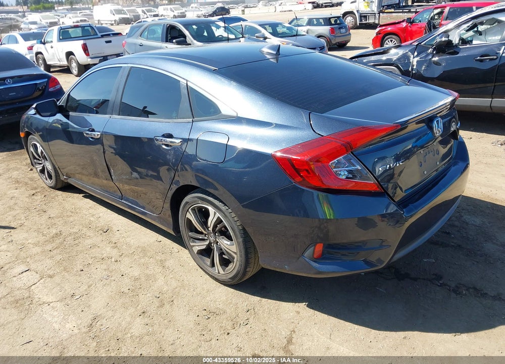 2016 HONDA CIVIC TOURING VIN: 19XFC1F95GE212116