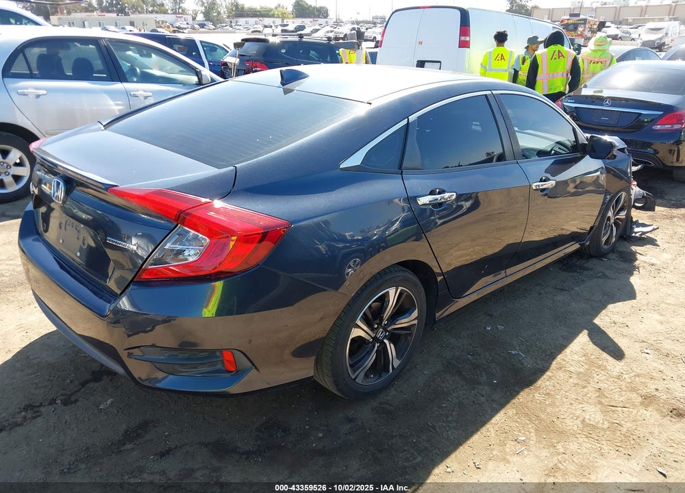 2016 HONDA CIVIC TOURING VIN: 19XFC1F95GE212116