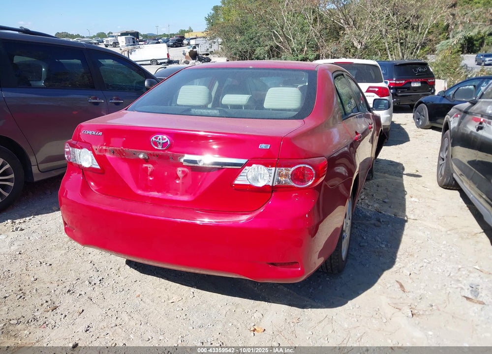 2012 TOYOTA COROLLA VIN: 2T1BU4EE4CC850863