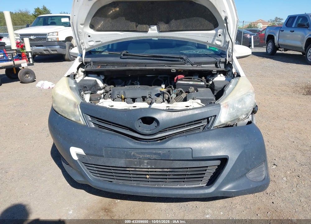 2012 TOYOTA YARIS LE VIN: JTDKTUD35CD522213