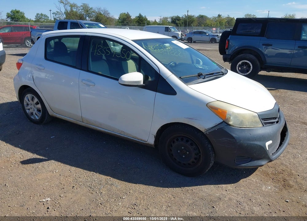 2012 TOYOTA YARIS LE VIN: JTDKTUD35CD522213