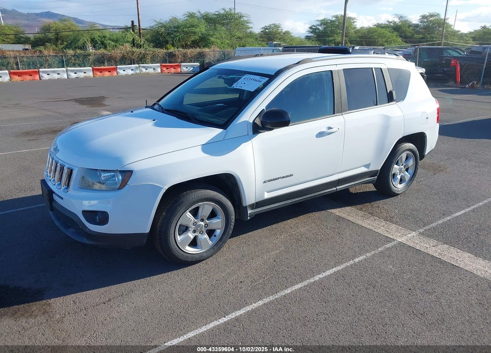 2014 JEEP COMPASS SPORT VIN: 1C4NJCBA4ED881778
