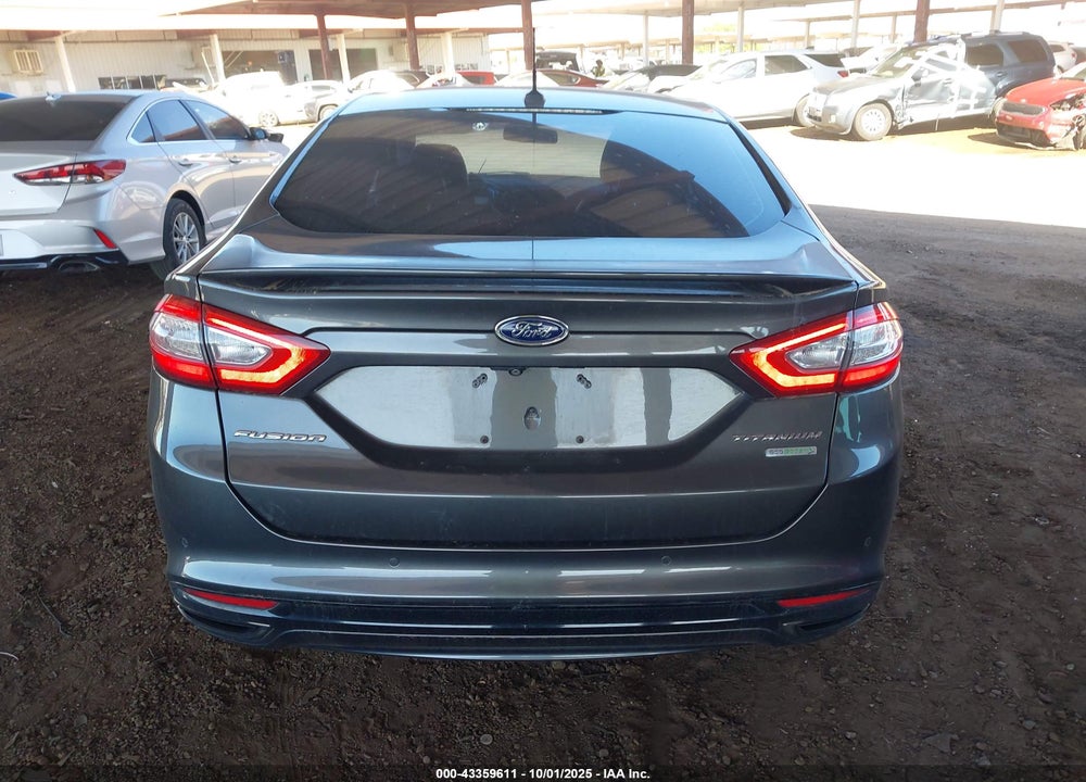 2016 FORD FUSION VIN: 3FA6P0K95GR217707