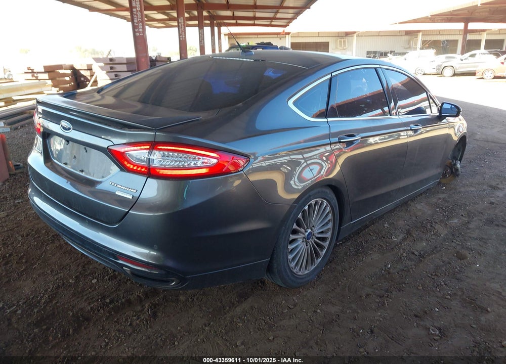 2016 FORD FUSION VIN: 3FA6P0K95GR217707