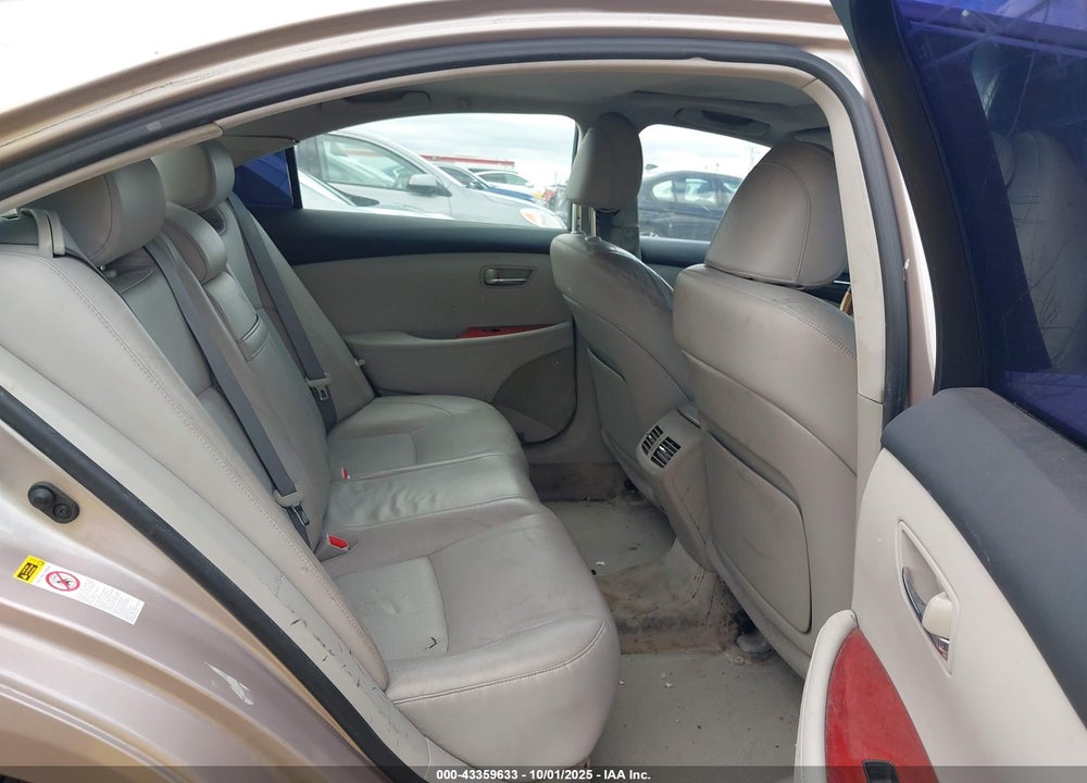 2007 LEXUS ES 350 VIN: JTHBJ46G872096734