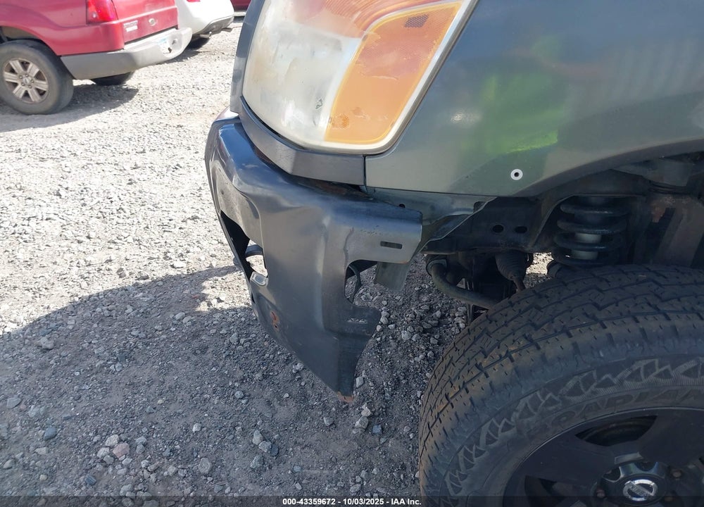 2008 NISSAN TITAN PRO-4X VIN: 1N6BA07C78N311068