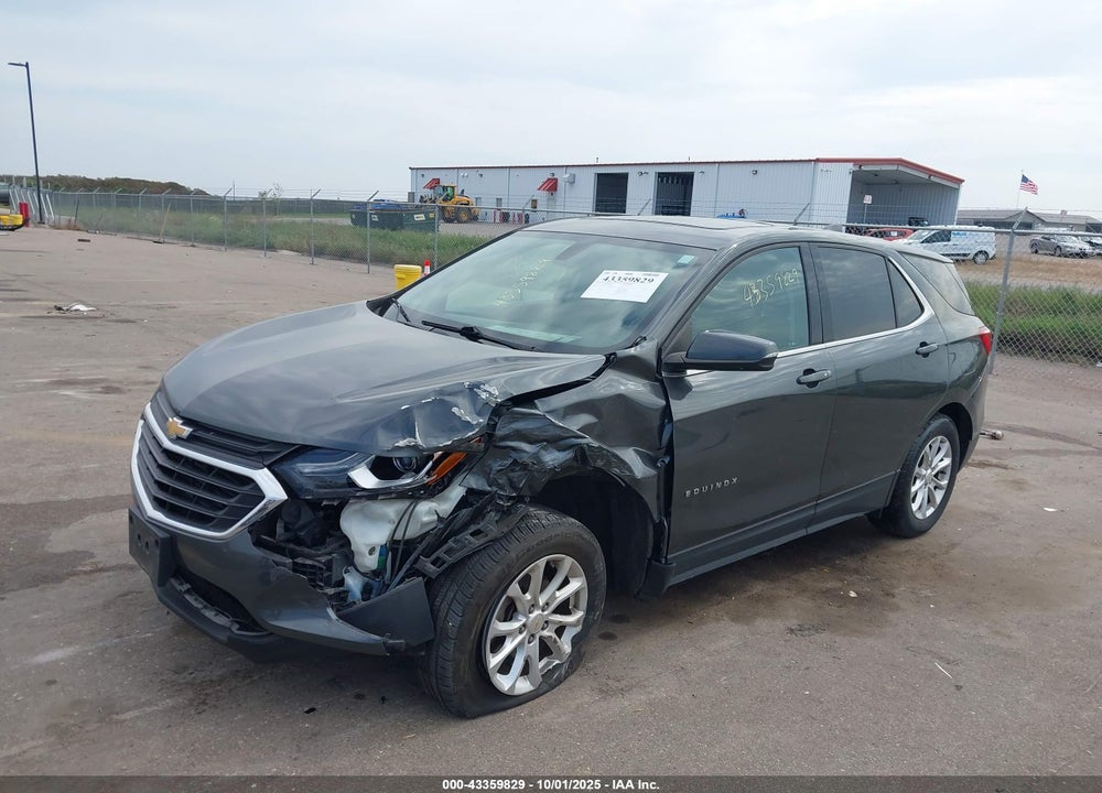 2018 CHEVROLET EQUINOX LT VIN: 2GNAXSEV9J6197945